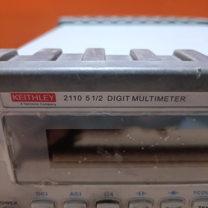 Used Keithley 2110 5.5 Digit Dual-Display Digital Multimeter