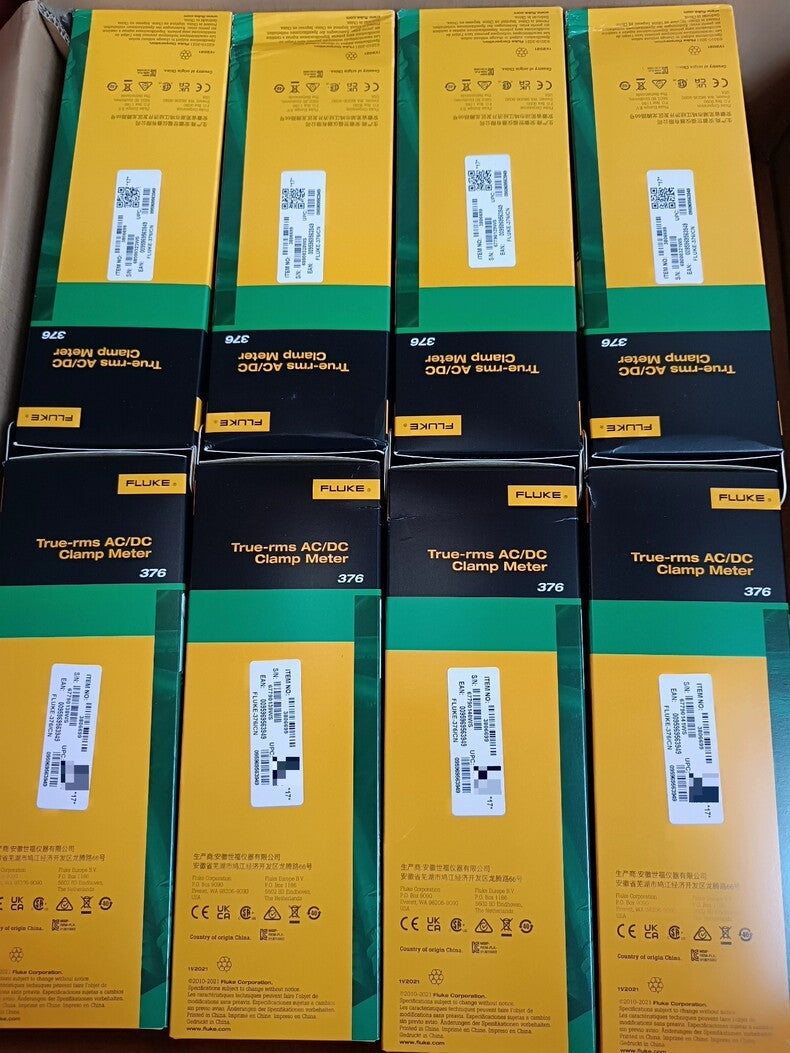 New Fluke 376 True RMS AC/DC Clamp Meter Tester