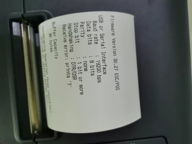 Epson TM-T88V M244A Thermal Receipt Printer Serial