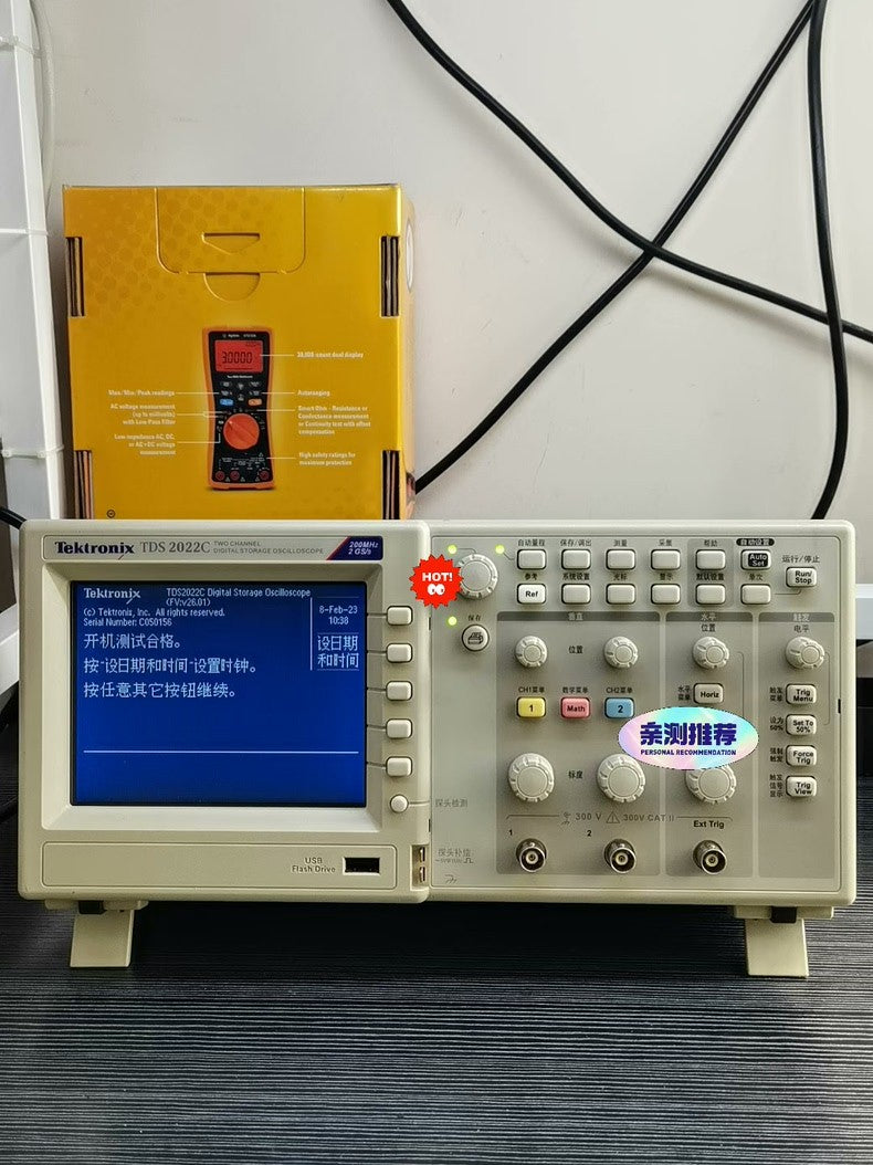 Tektronix TDS2022C 200MHz 2CH Digital Storage Oscilloscope