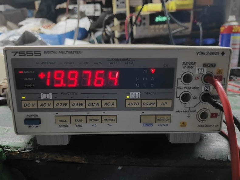 Used Yokogawa 7555 5.5 Digit Digital Multimeter