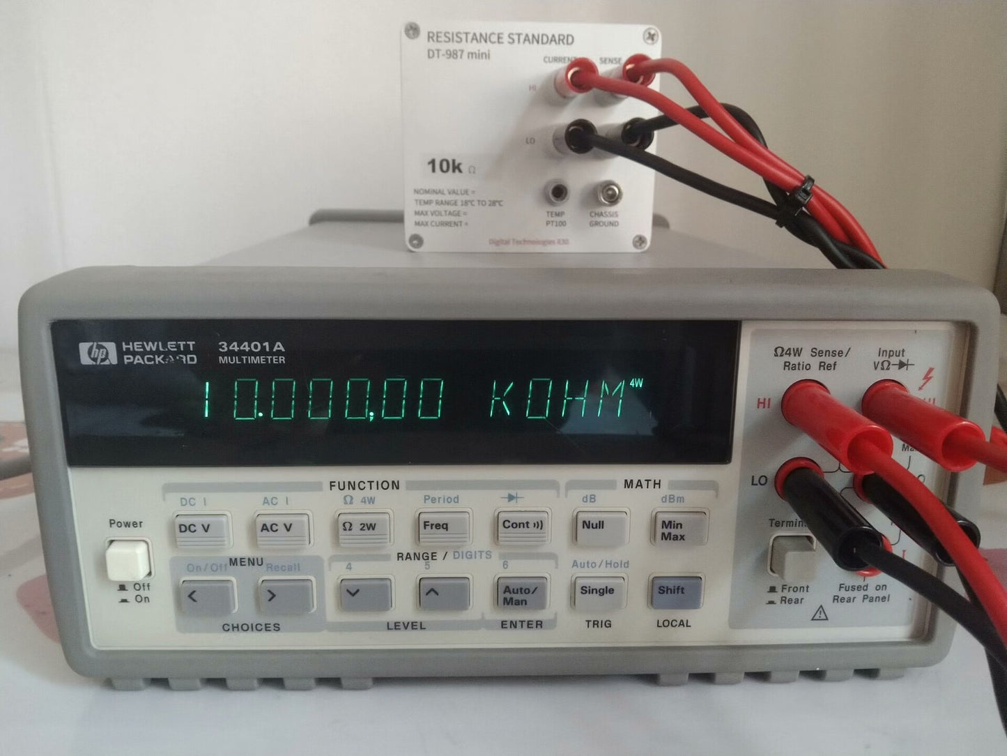 Used HP Agilent 34401A 6½ Digit Multimeter