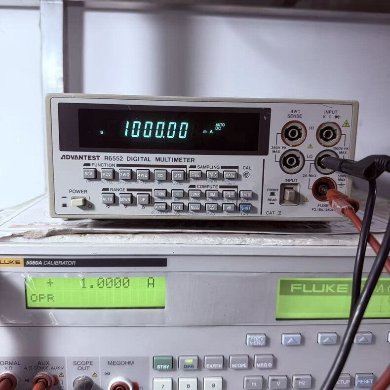 Used ADVANTEST R6552 5.5-Digit Digital Multimeter