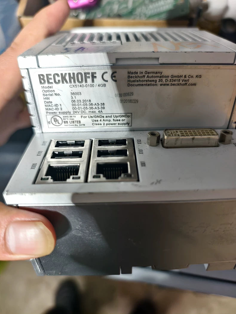 BECKHOFF CX5130-0111 Industrial PC Controller 4GB