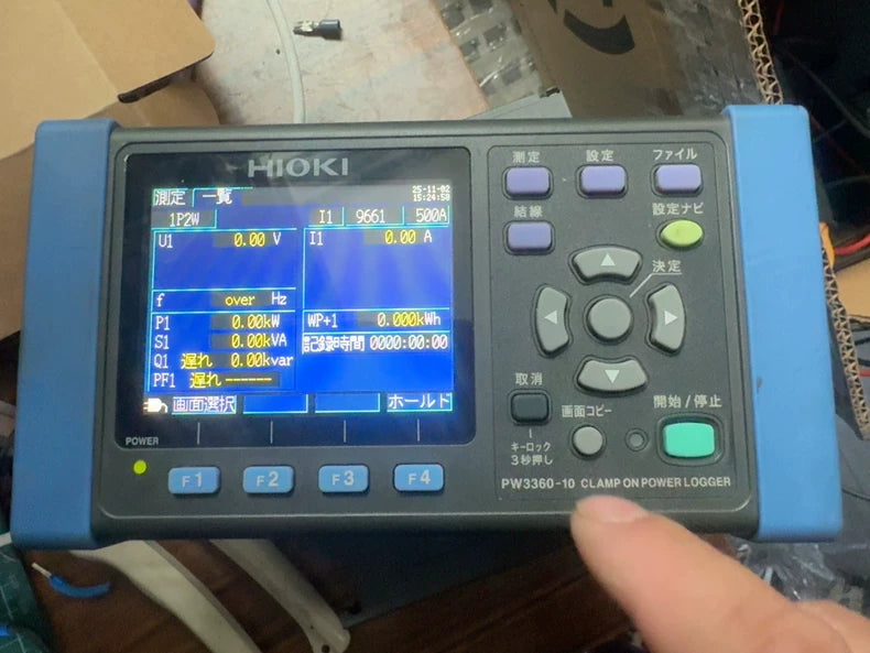 New HIOKI PW3360-10 Clamp-on Power Logger