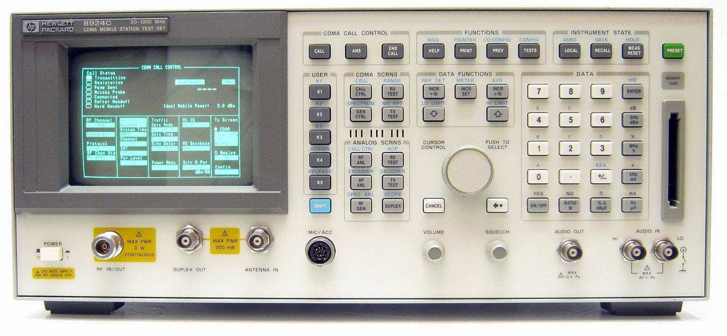 Agilent 8924C Communication Analyzer (Used)