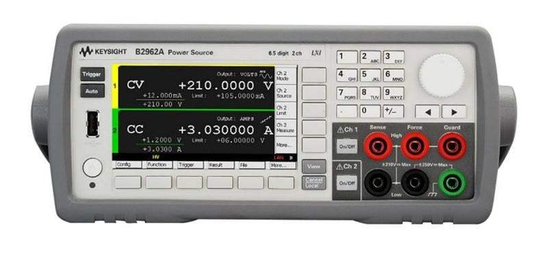 Keysight B2962A 6.5 2-Channel Noise Meter (Pre-Owned)