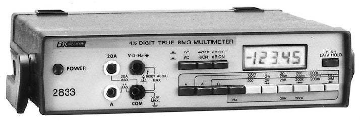 B&K Precision 2833 Multimeter (Used)