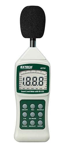 Extech 407750 Sound Level Meter (New)