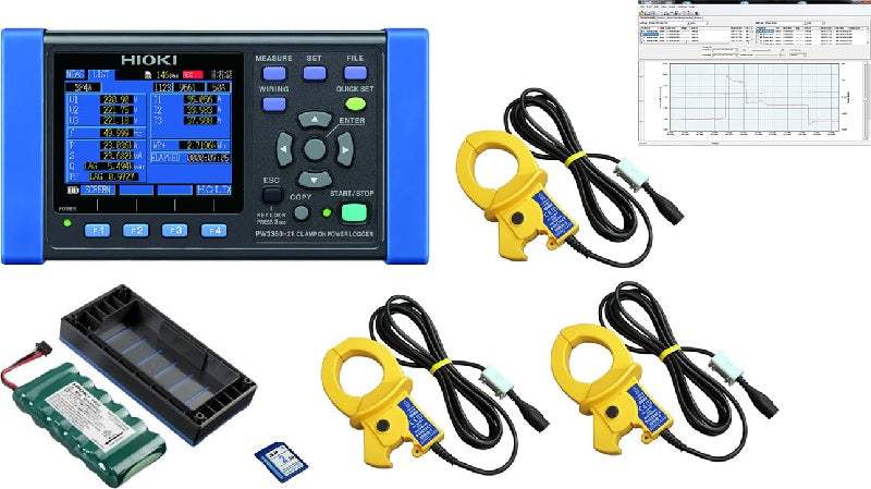 Hioki PW3360-20/500PRO Power Analyzer (New)