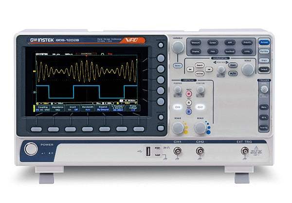 GW Instek GDS-1202B 200 MHz 2-Channel Digital Storage Oscilloscope (Pre-Owned)