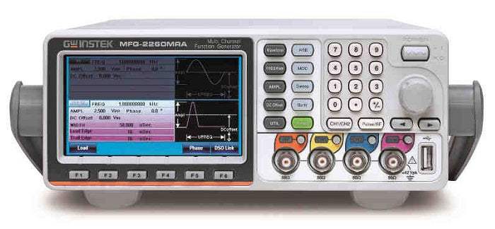 GW Instek MFG-2260MRA 60 MHz Function Generator (Pre-Owned)