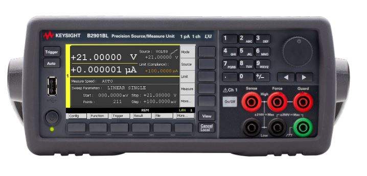 Keysight B2901BL 1-Channel Meter (Pre-Owned)
