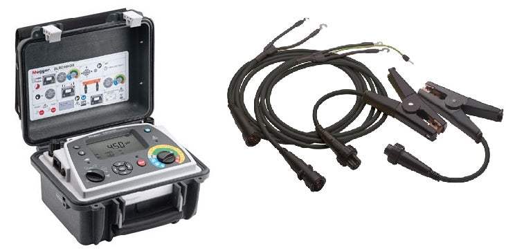 Megger DLRO-10HDX-KC1-TL3-C-LG2-P3 Digital Low Resistance Ohmmeter (New)
