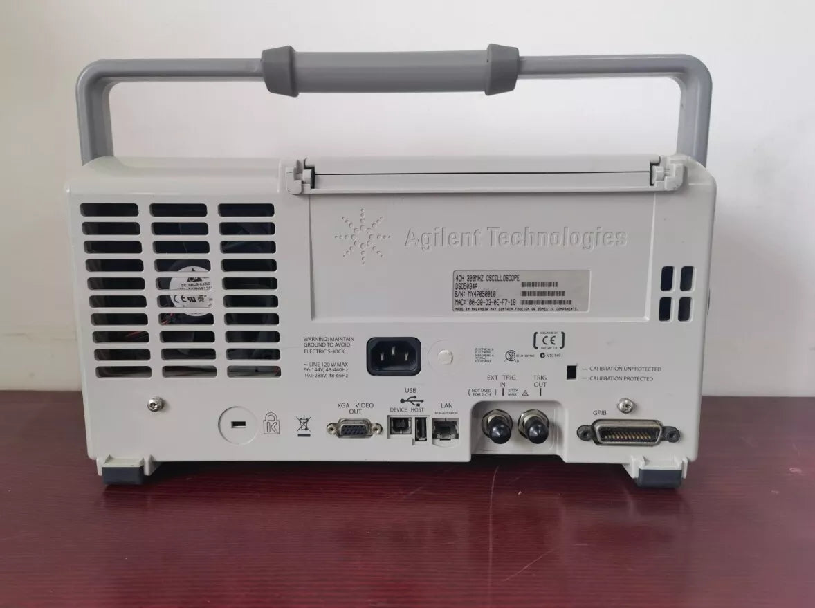 Used Agilent DSO5034A 350MHz 4-Ch Digital Storage Oscilloscope