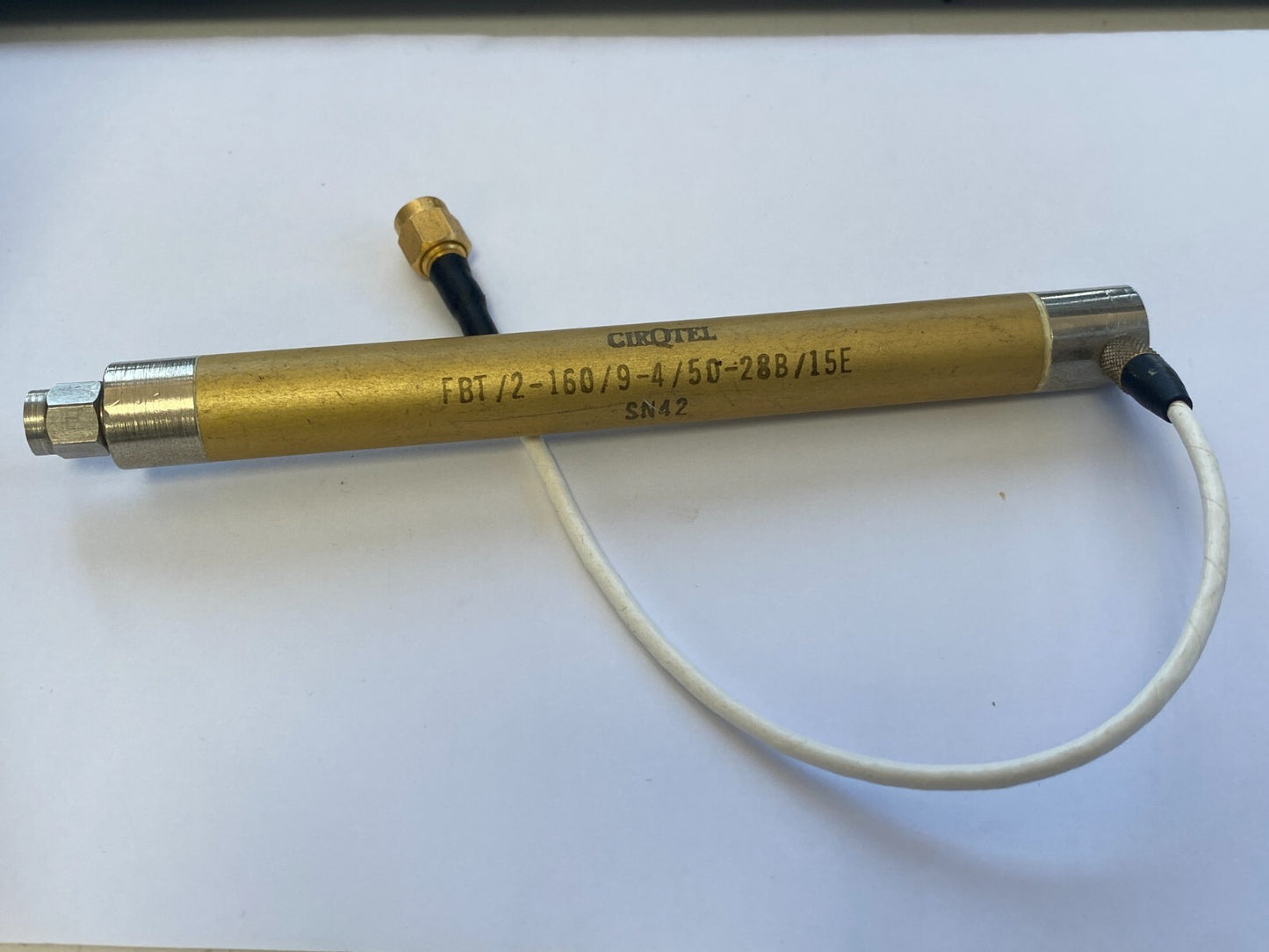 Band Pass Filter 160 MHz 9 MHz FBT/2-160/9