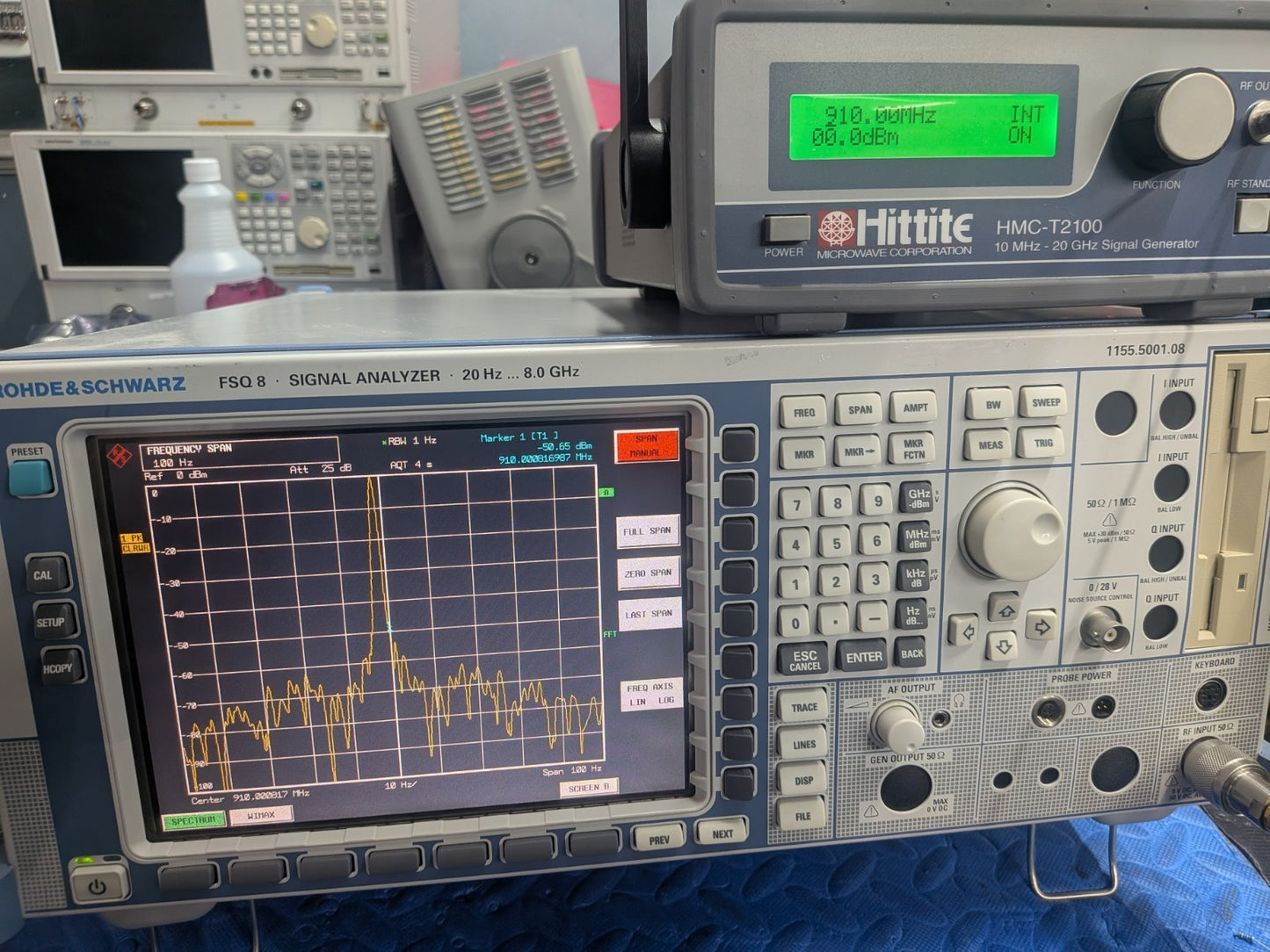 Rohde & Schwarz FSQ8 Spectrum Analyzer 120MHz BW
