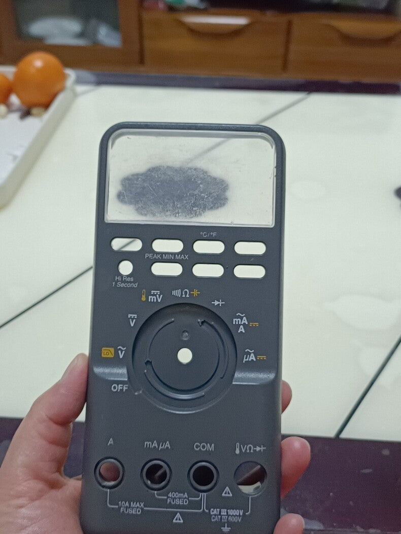 Used Fluke 87V True-RMS Multimeter Bottom Shell