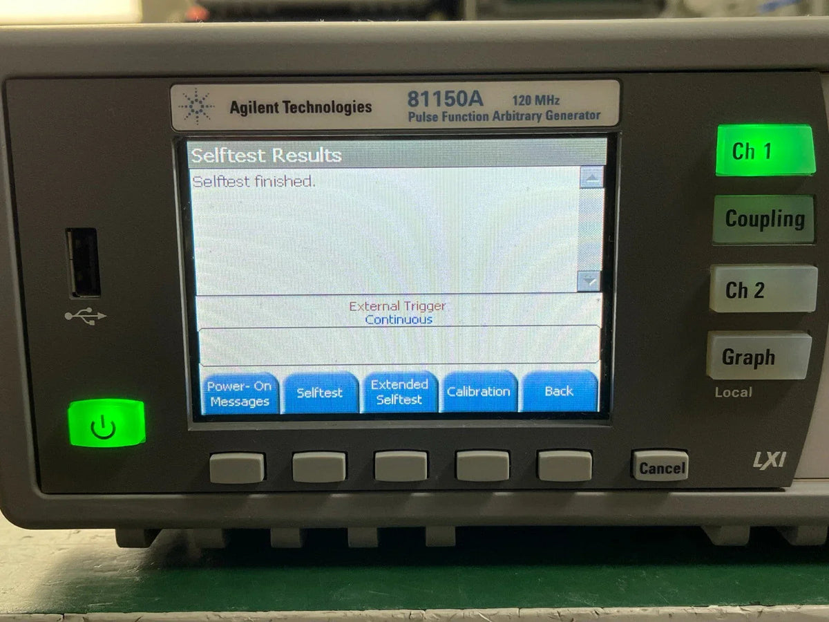 Agilent 81150A Pulse/Function/Arbitrary Noise Generator