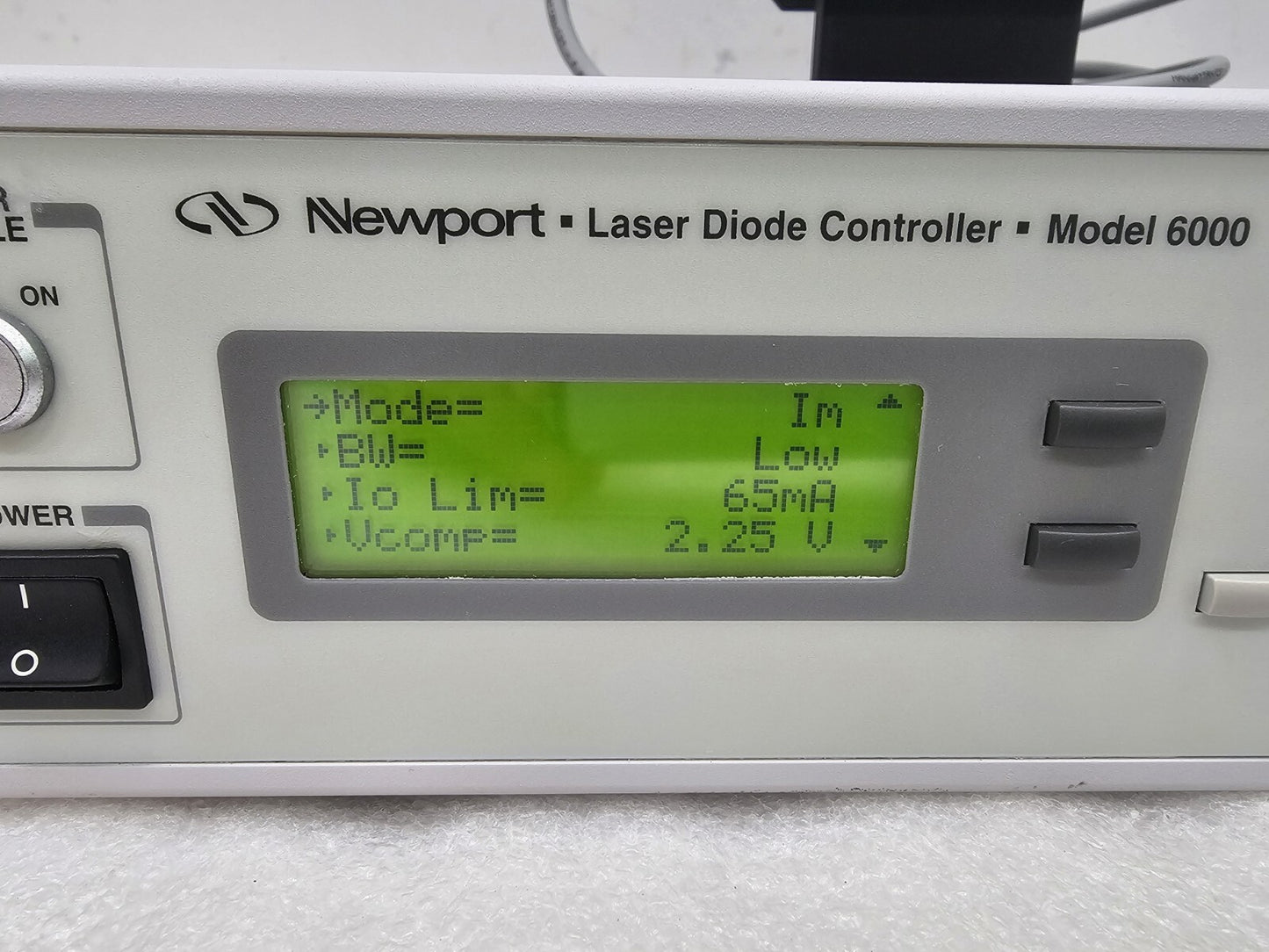 Newport 6000 Laser Controller 6505 Driver 700-9-5.6