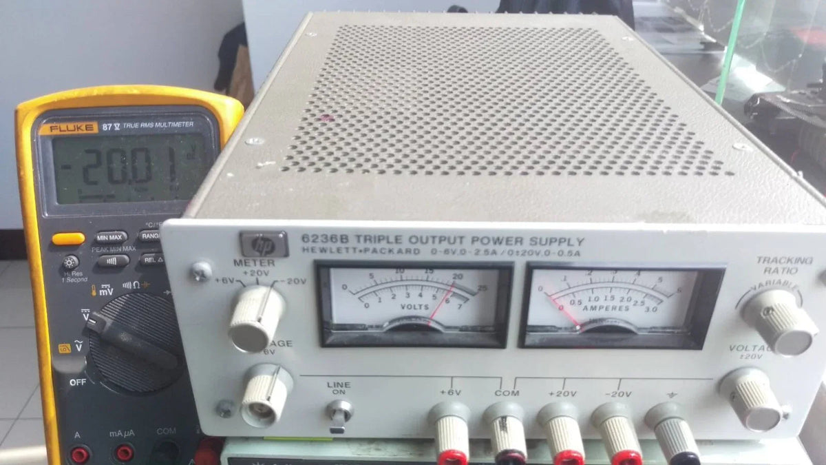 HP Agilent 6236B 35W Triple Output DC Power Supply