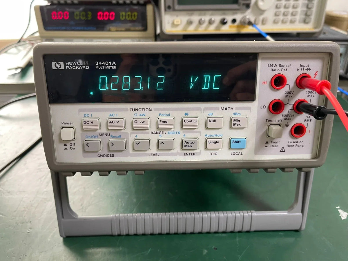 HP Agilent 34401A 6½-Digit True RMS Digital Multimeter