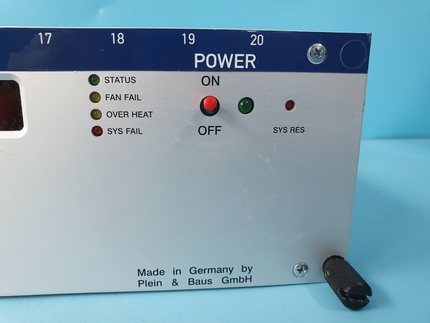 Wiener UEL6020E Fan Tray
