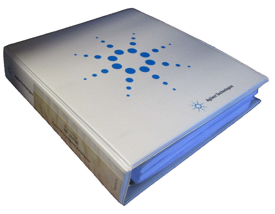 HP 3563A Service Manual Original Schematics Volume 1