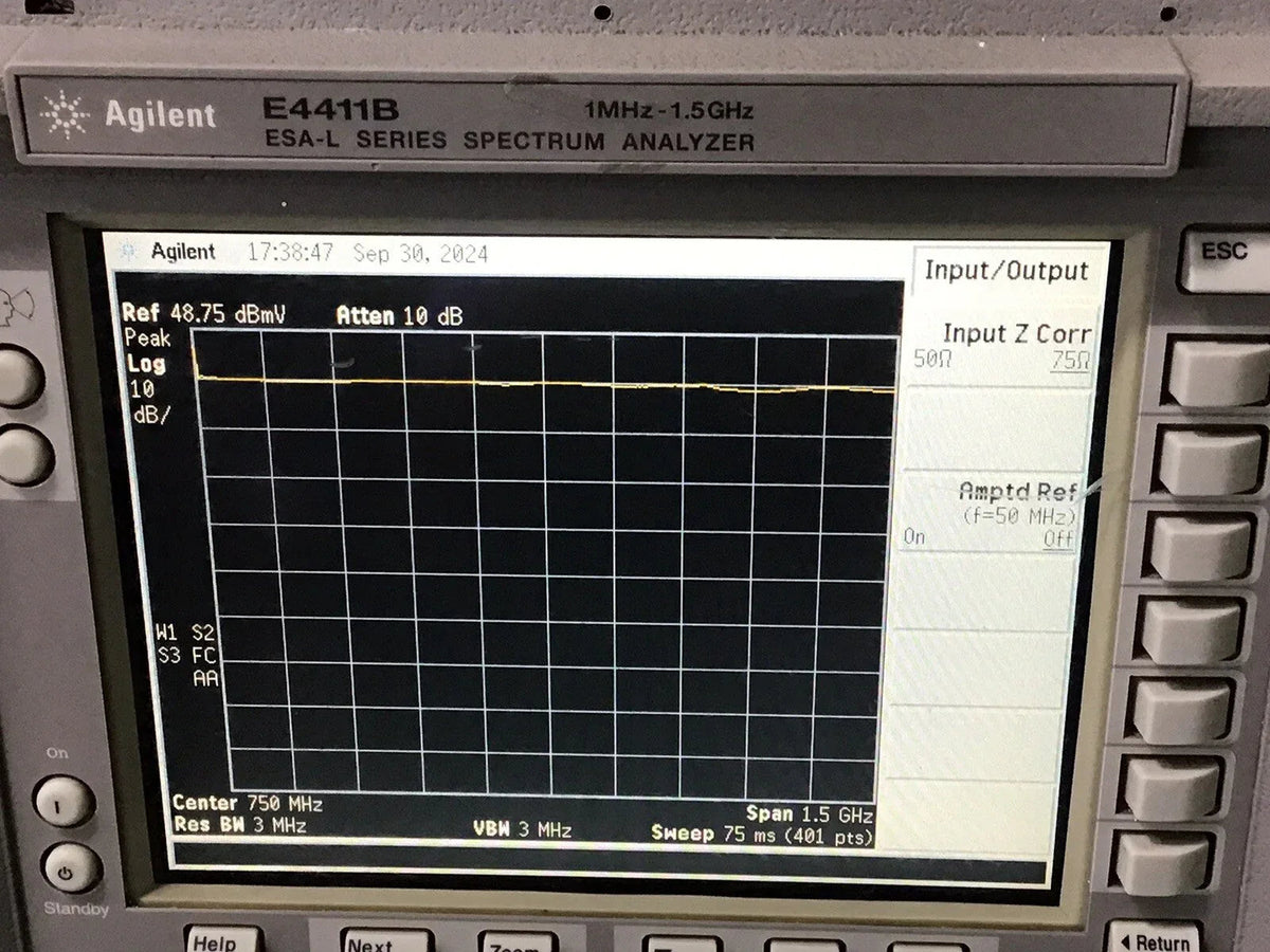 Agilent E4411B 3GHz Spectrum Analyzer