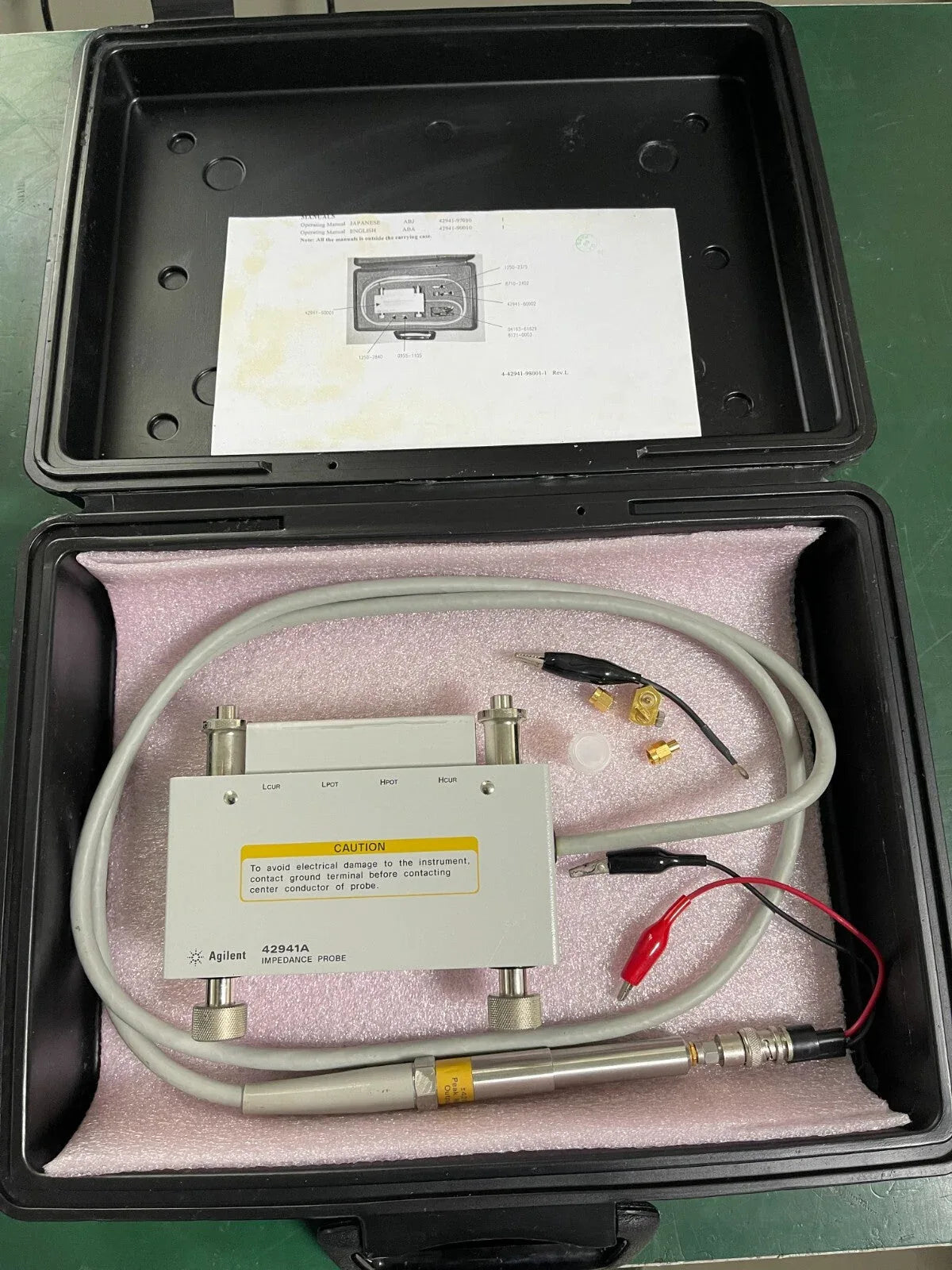 Agilent Keysight 42941A Impedance Probe Kit