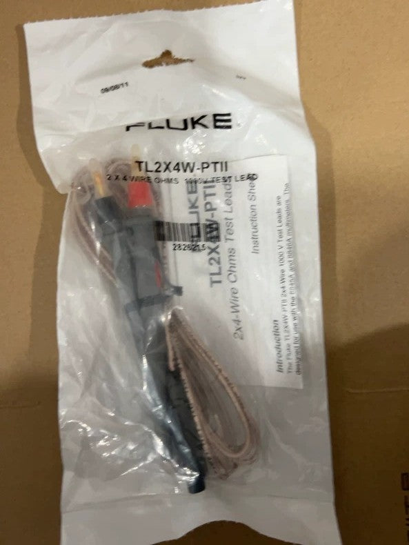Fluke TL2X4W 4-Wire Precision Test Leads