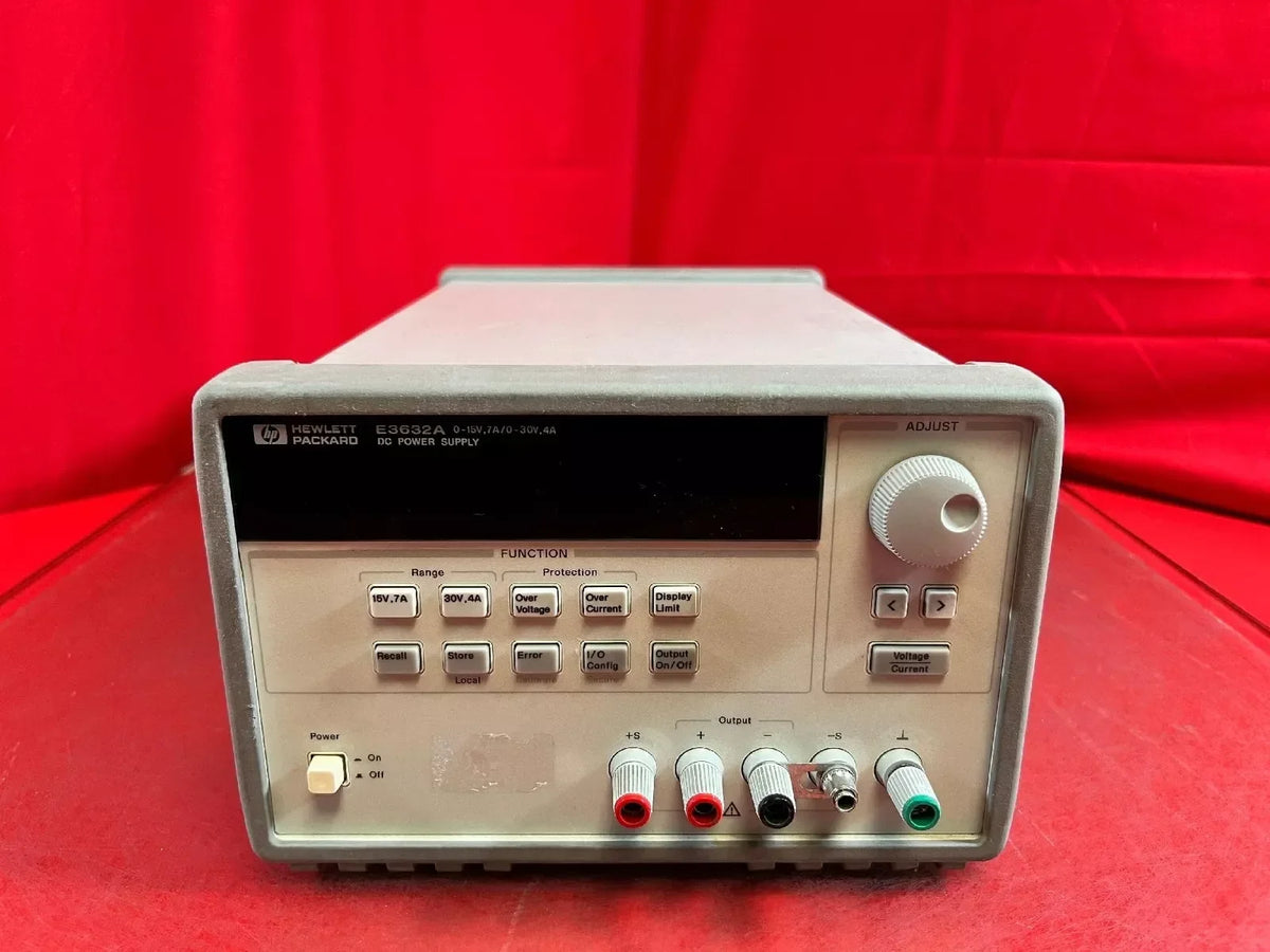 Agilent E3632A Dual DC Supply 0-15V/7A 0-30V/4A