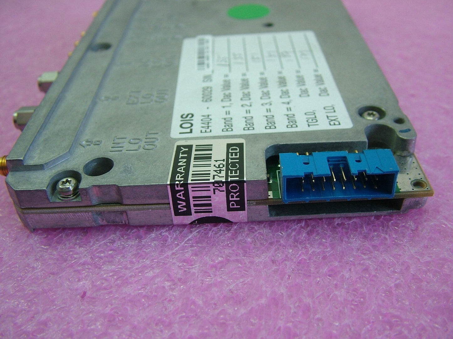 Agilent LOIS E4404-60025 for ESA-E E4407B E4405B