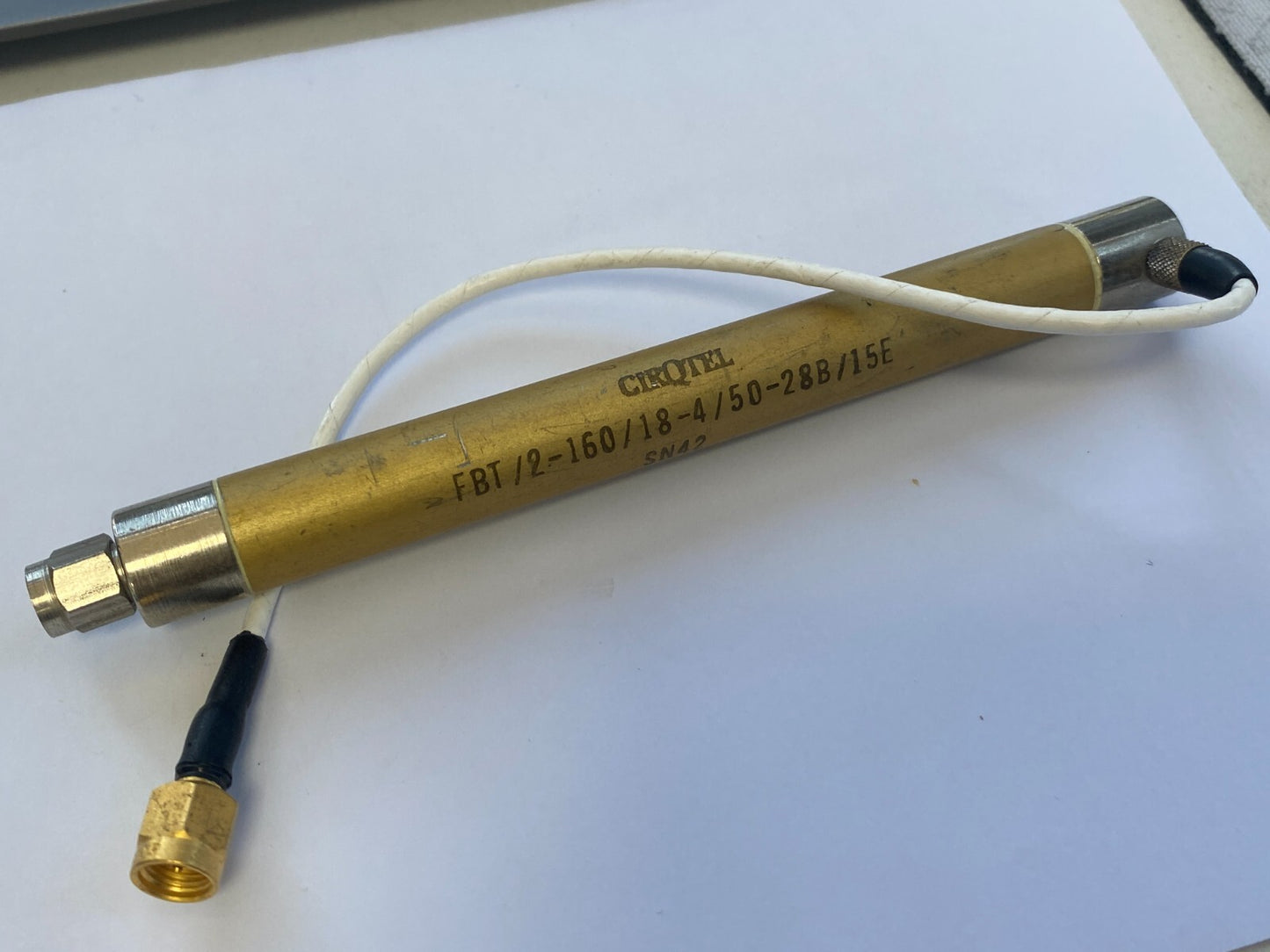 Band Pass Filter CF 160MHz BW 18MHz