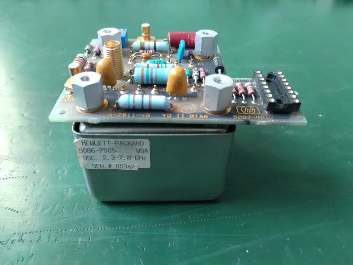 HP Agilent 5086-7505 YTO 2.3-7.8GHz Tuned Oscillator