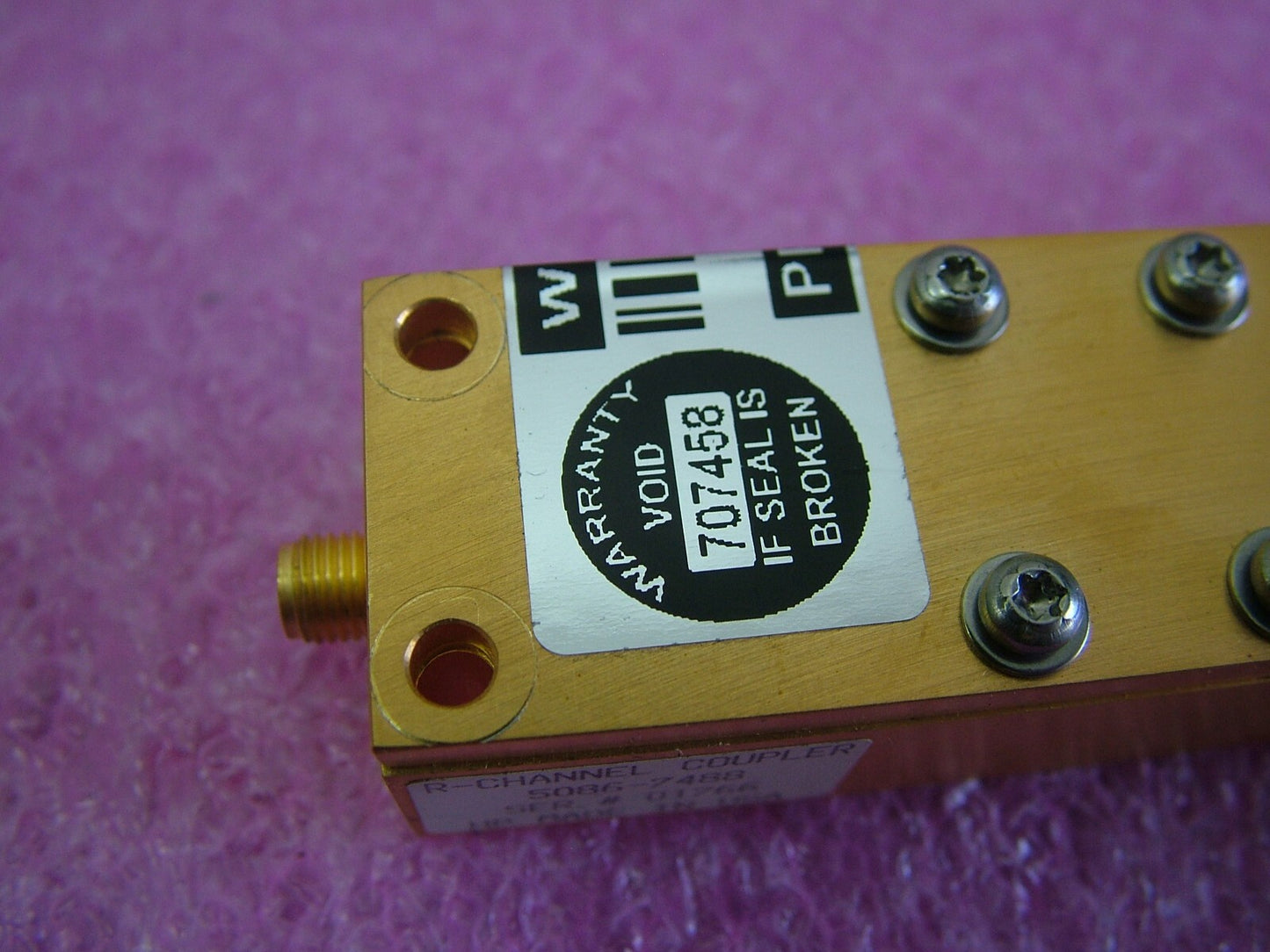 HP Agilent 5086-7488 Channel Coupler