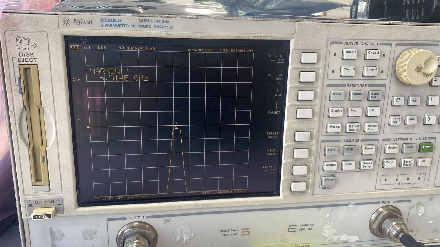 Band Pass Filter 6.5 GHz 40 MHz BW