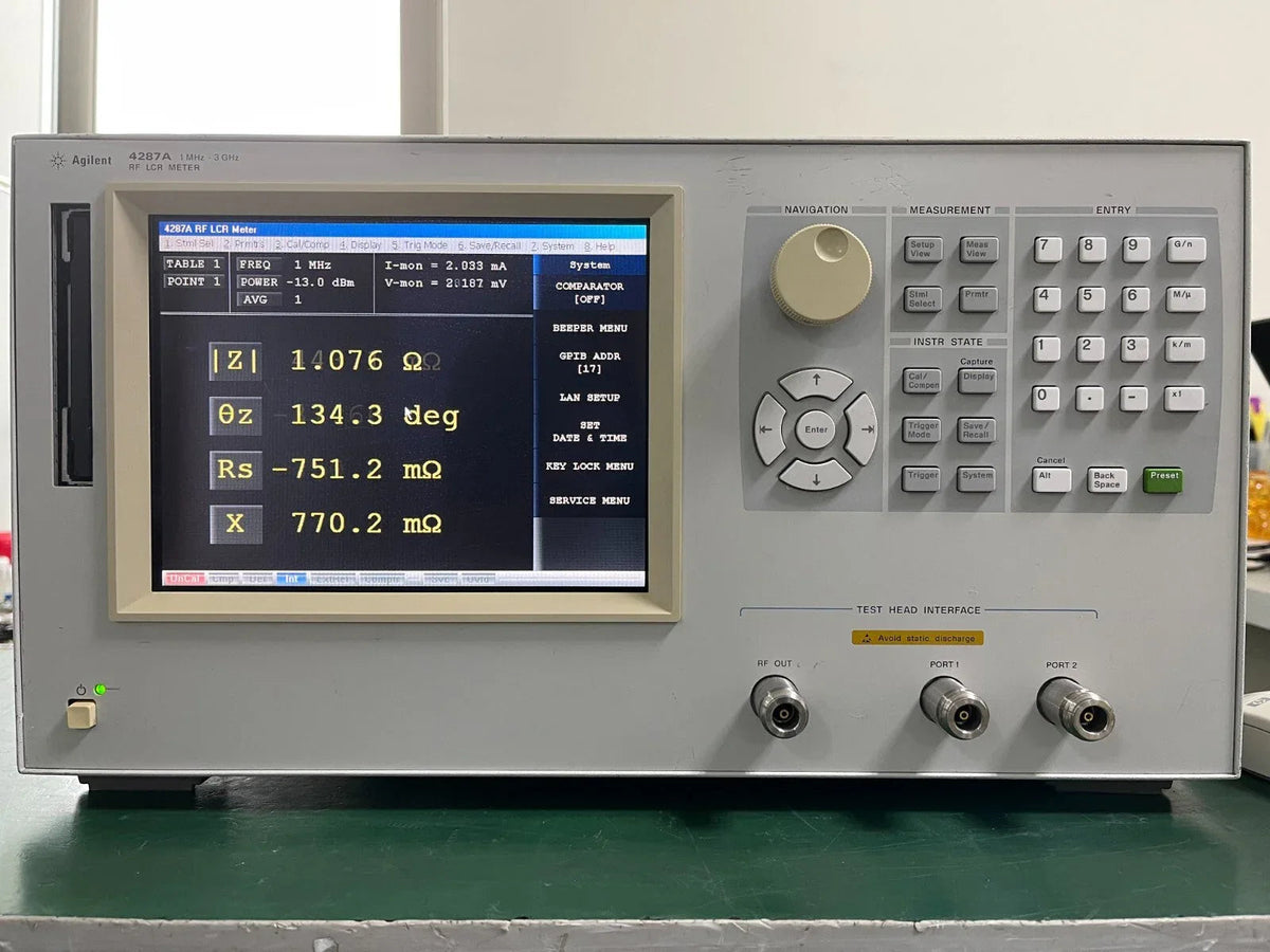 Agilent 4287A 1MHz-3GHz RF LCR Meter