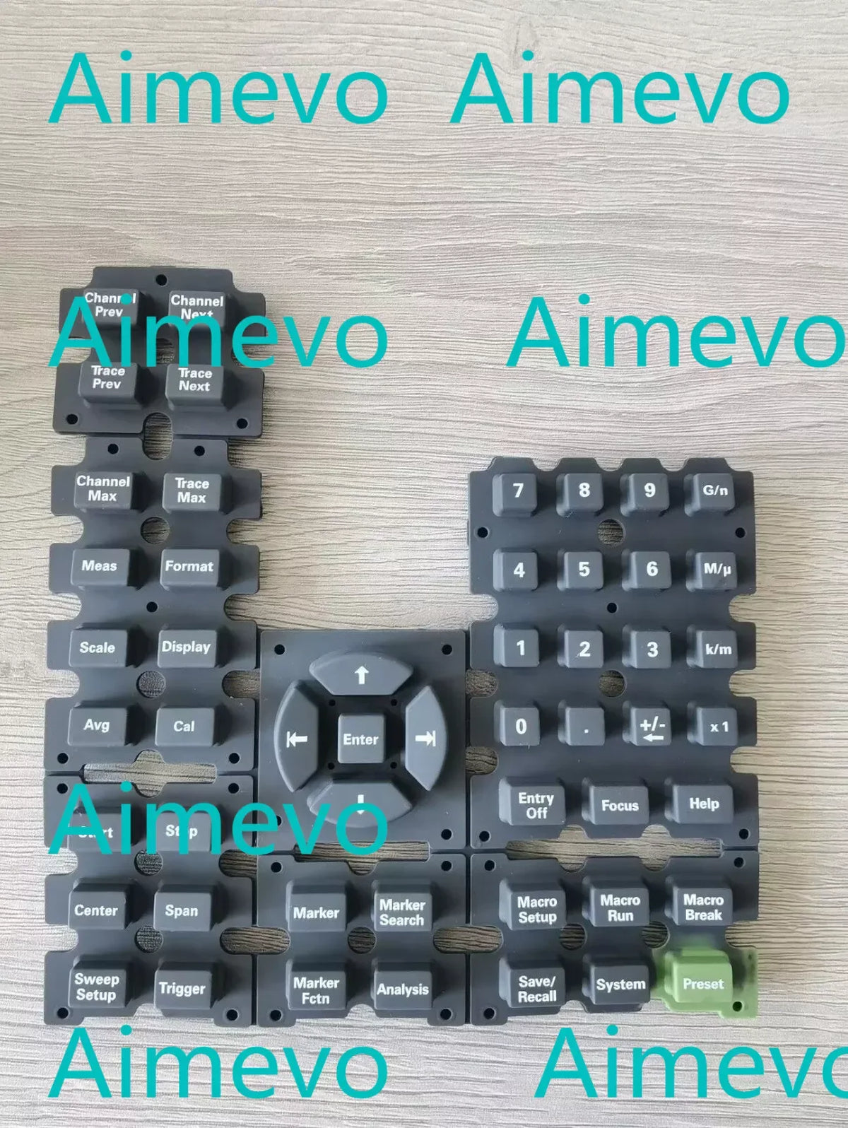 Agilent E5071C Silicone Button Keypad