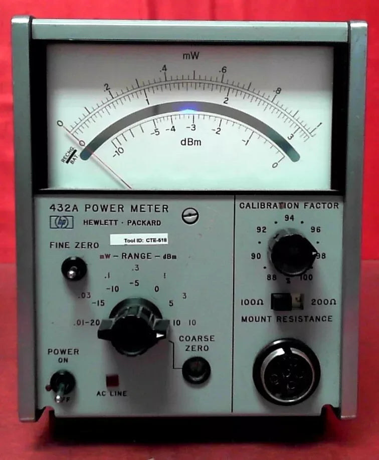 Agilent 432A 100kHz-50GHz RF Power Meter