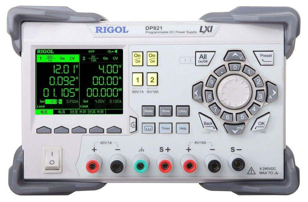 New Rigol DP821 Dual Channel DC Power Supply