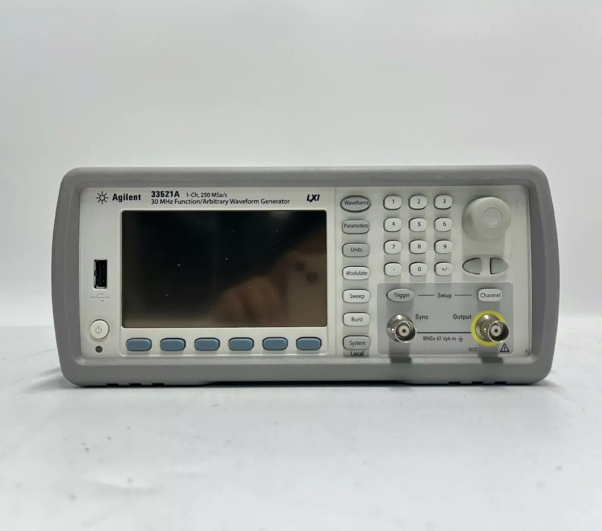 Used Agilent 33521A 30MHz Function Arbitrary Waveform Generator