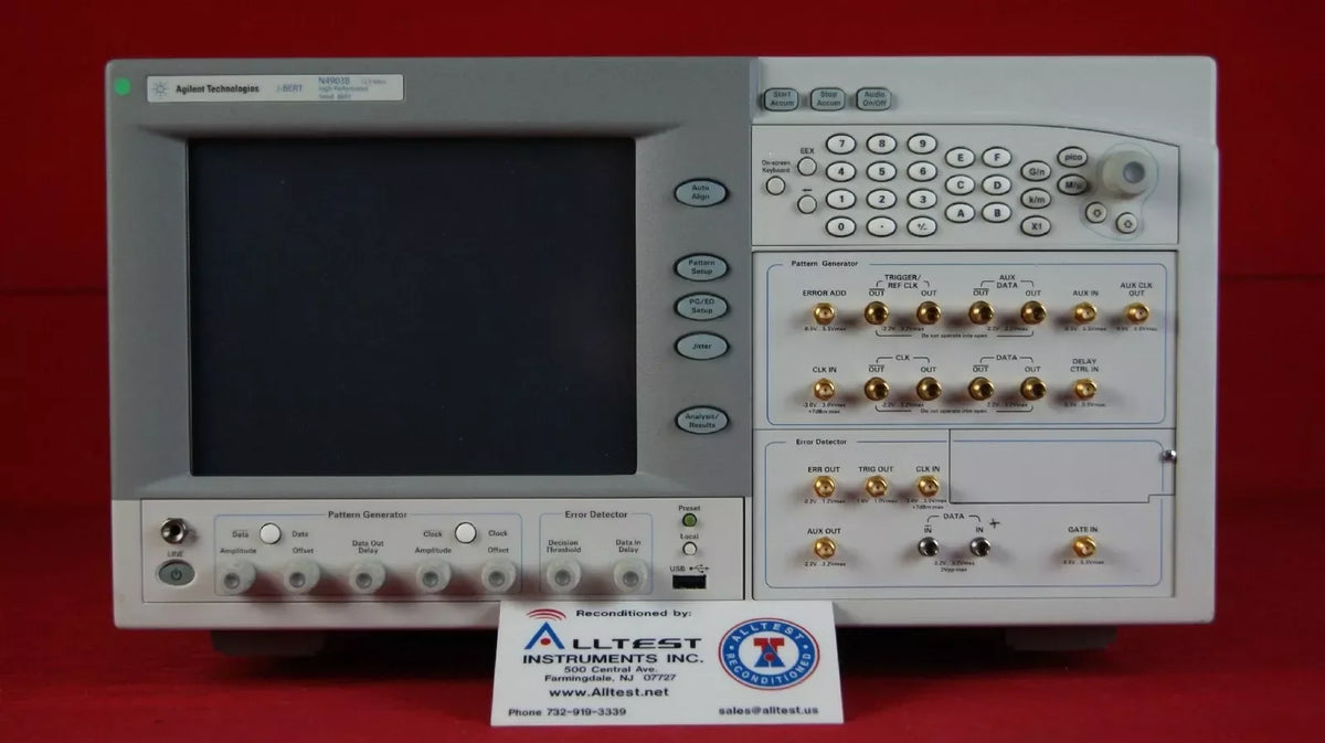 Keysight N4903B 12.5Gb/s Serial J-BERT Bit Error Rate Tester