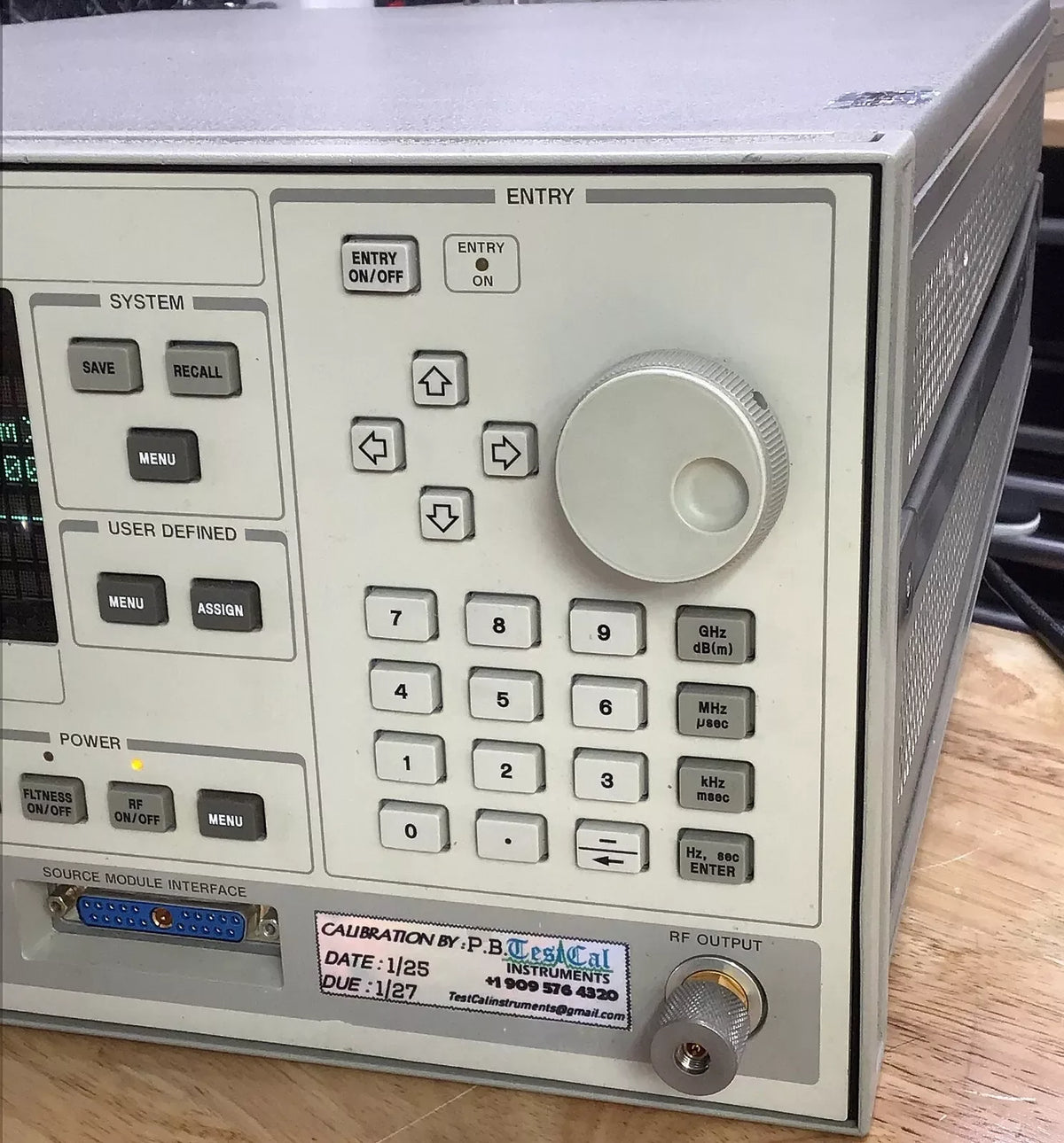 Agilent HP 83620A Sweep Generator 20GHz Synthesized