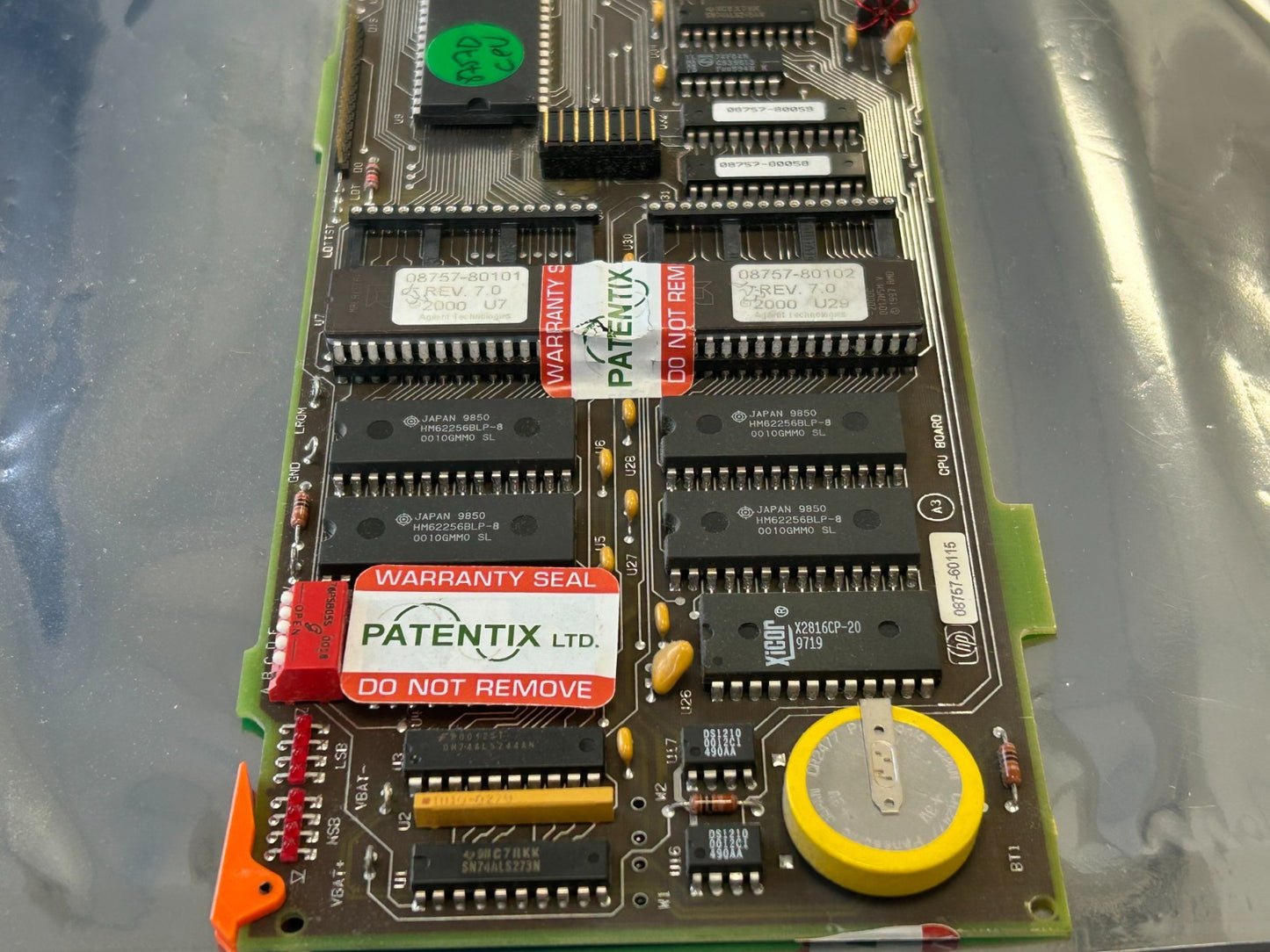Agilent 08757-60115 CPU Board A3