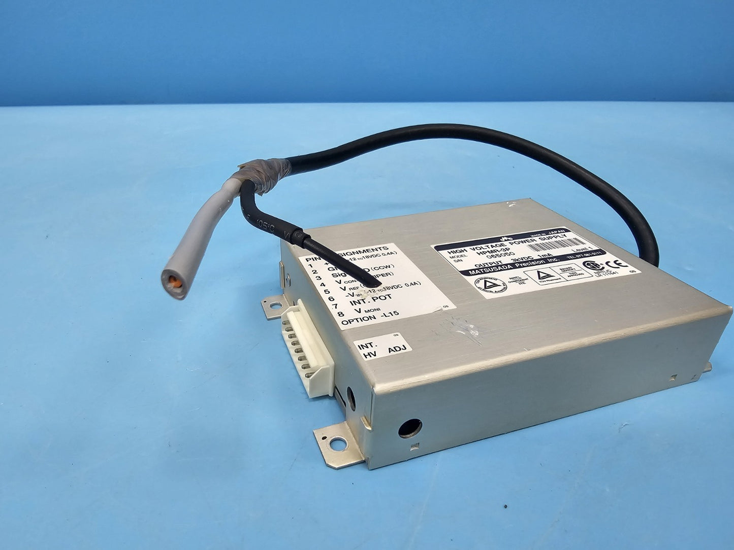 Matsusada HPMR-3P High Voltage Power Supply