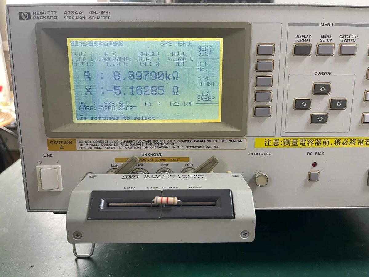 Agilent HP 4284A 20Hz-1MHz Precision LCR Meter