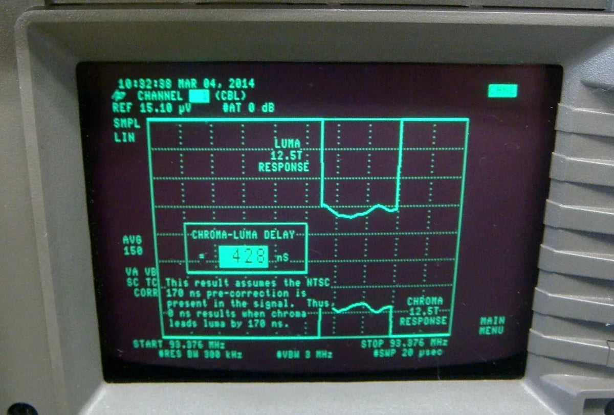 Agilent CATV Analyzer 1MHz-1.8GHz Cable TV Signal Testing