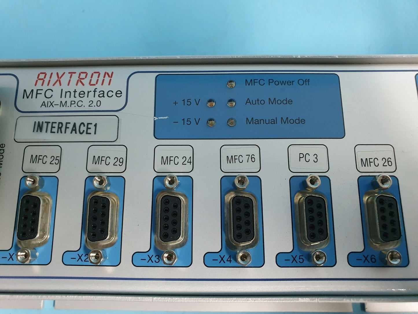 Aixtron AIX-M.P.C. 2.0 MFC Interface