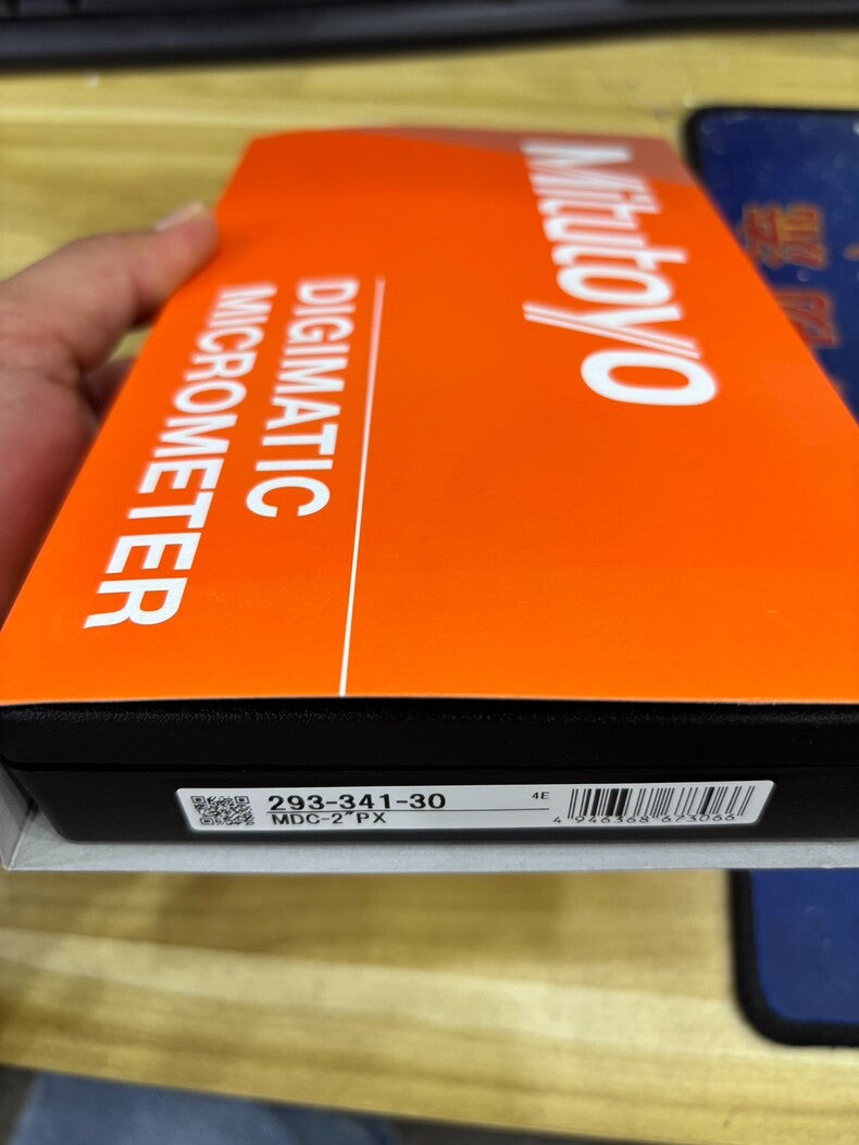 New Mitutoyo 293-341-30 1-2in Digimatic Micrometer 0.001mm